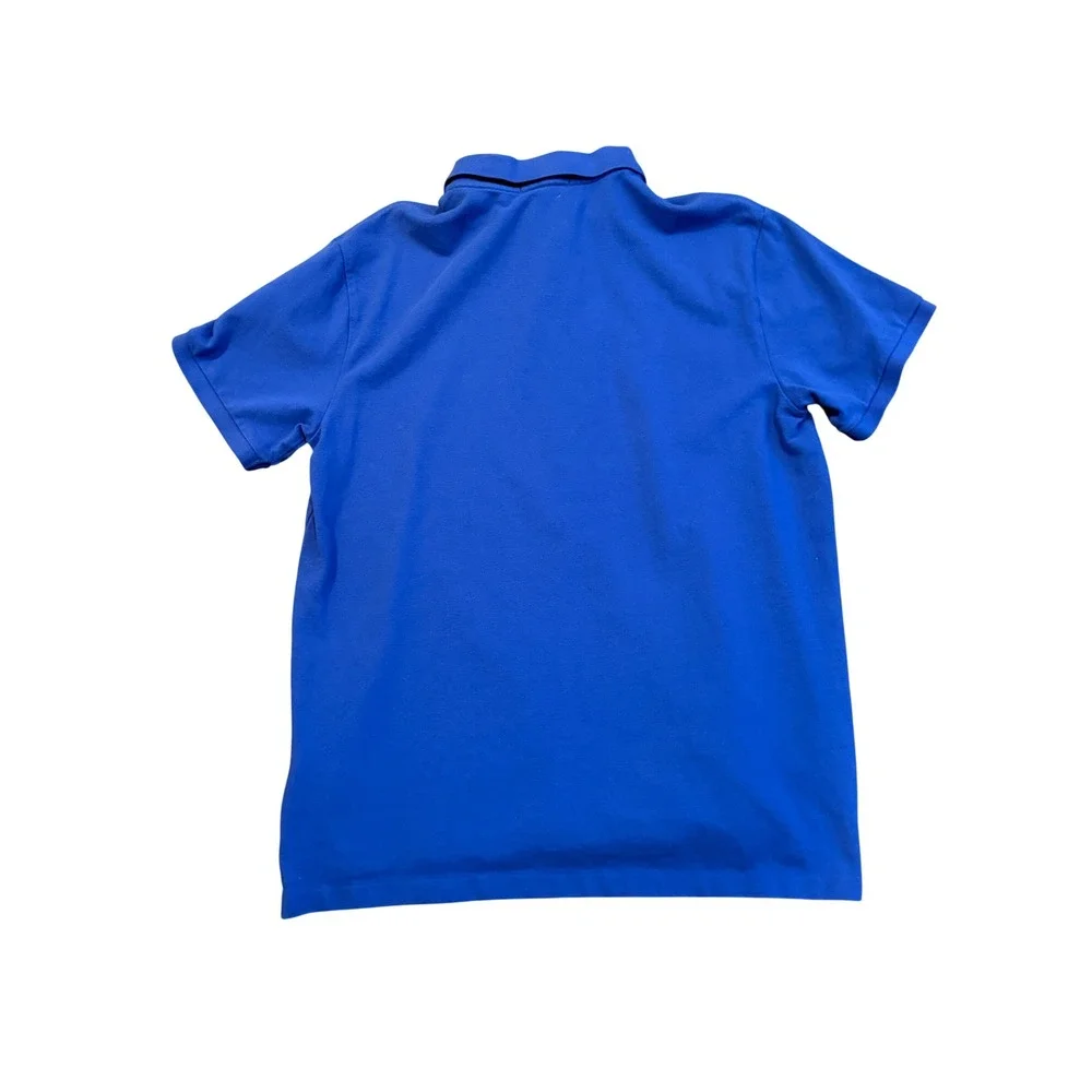 Polo Ralph Lauren Mens XL Slim Fit Royal Blue Short Sleeve Pique Polo‎ Shirt